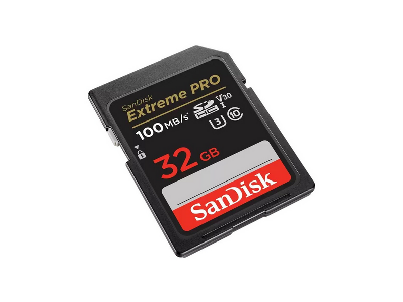 SANDISK Extreme PRO SD - 100MB/s - 32GB