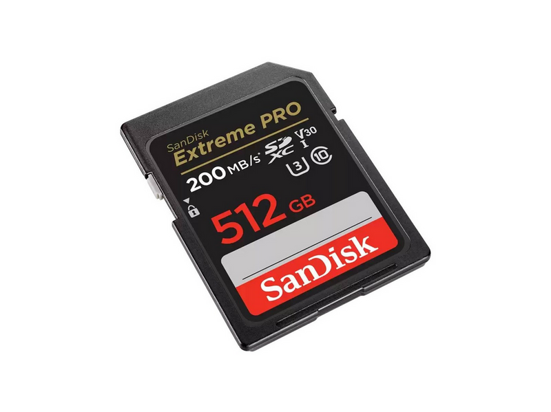 SANDISK Extreme PRO SD - 200MB/s - 512GB