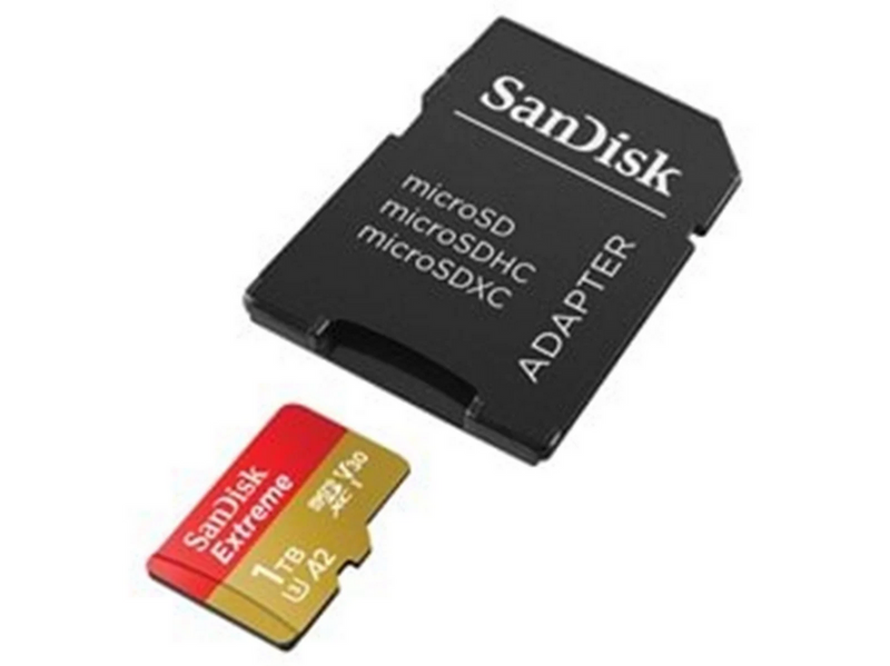 SANDISK Extreme MicroSD/SD - 190MB/s - 1TB