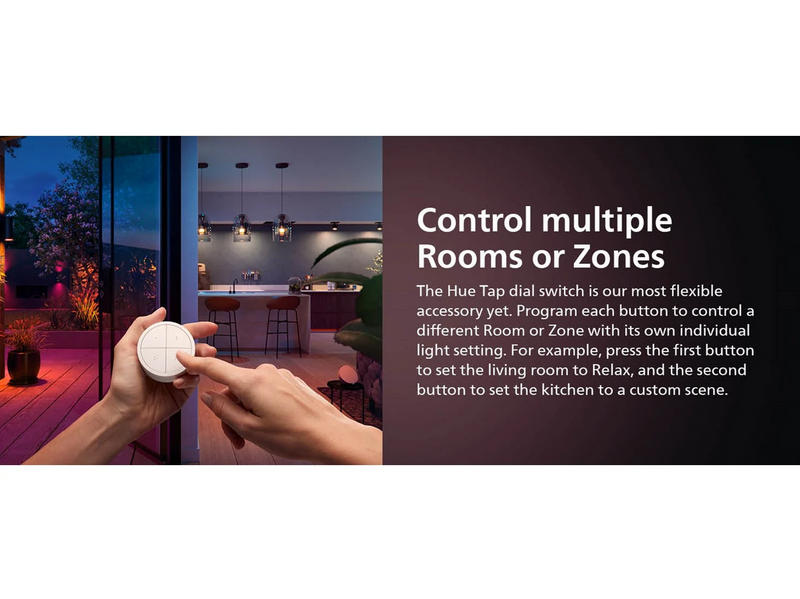 Philips Hue Tap Dial Schalter- Weiß