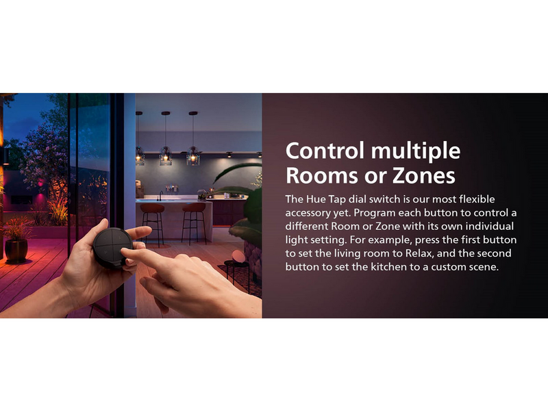 Philips Hue Tap Dial Schalter- Schwarz