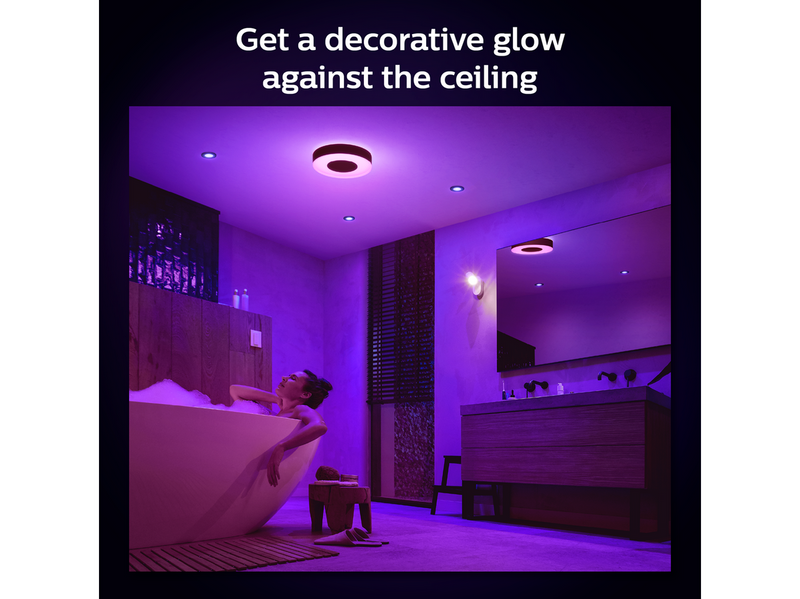 Philips Hue Xamento M Ceiling Lamp - Black