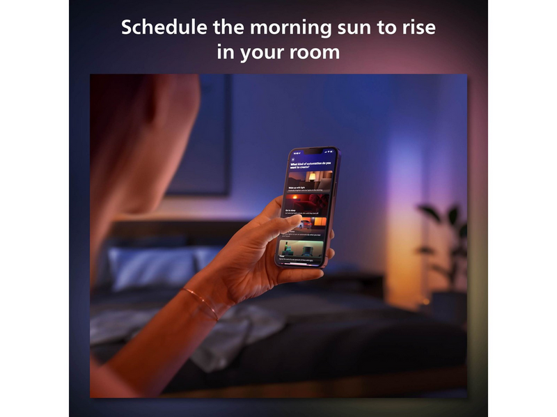 Philips Hue Gradient Signe Table - Oak