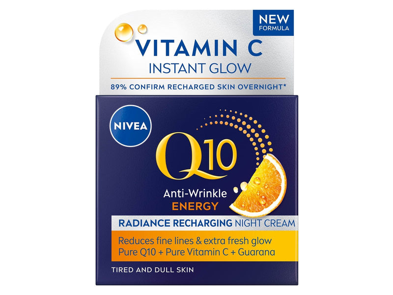 Nivea Q10 Anti-Falten ENERGY Vitamin C Nachtpflege 50ml