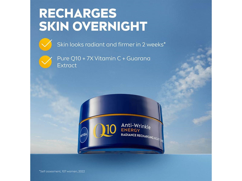 Nivea Q10 Anti-Falten ENERGY Vitamin C Nachtpflege 50ml