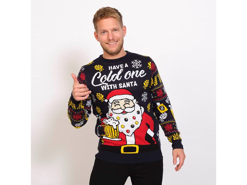 Jule-Sweaters - Have a Cold One with Santa - 3XL - 3XL