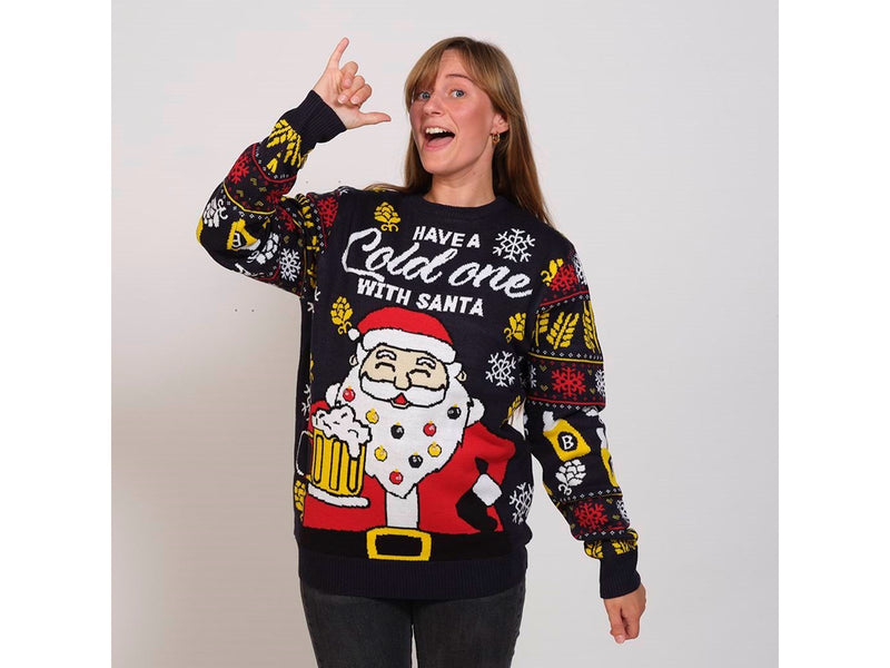 Jule-Sweaters - Have a Cold One with Santa - 3XL - 3XL