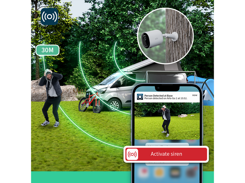Arlo Go 2 4G/Wi-Fi Security Camera