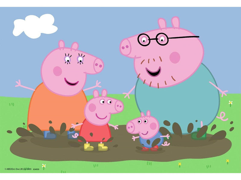 Ravensburger Peppa Pig Happy Family Life 2x24p