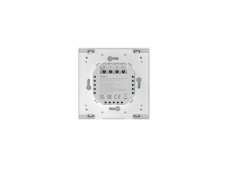 Aqara Smart Wall Switch H1 (with neutral) - Double Rocker