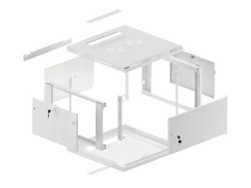 Lanberg WF01-6412-00S - 12U - Wall Mount Rack Cabinet