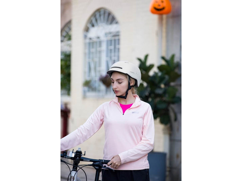 Livall C20 Smart Commuter Helmet - Large - White