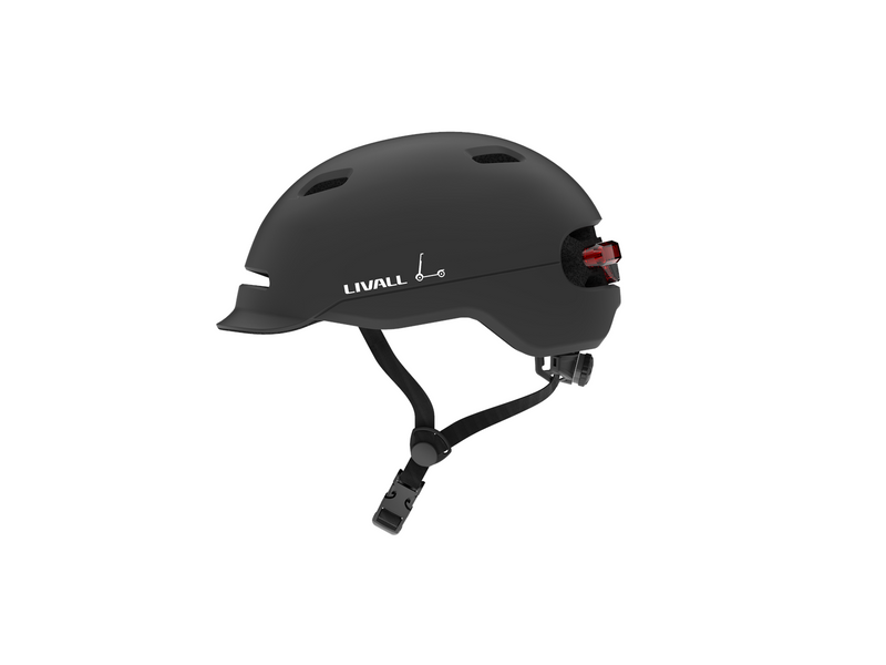 Livall C20 Smart Commuter Helmet - Medium - Black