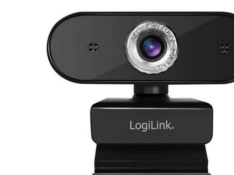 LogiLink Pro full HD USB webcam with microphone
