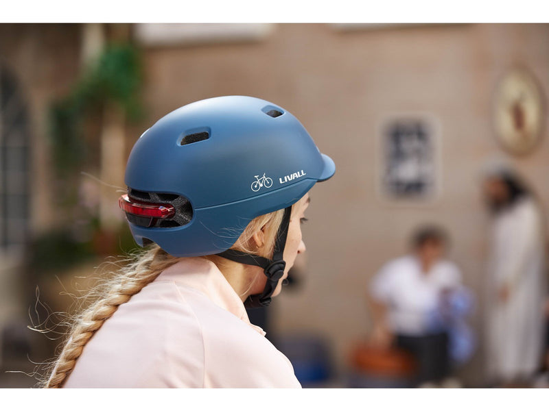 Livall C20 Smart Commuter Helmet - Medium - Blue