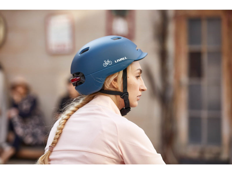 Livall C20 Smart Commuter Helmet - Medium - Blue