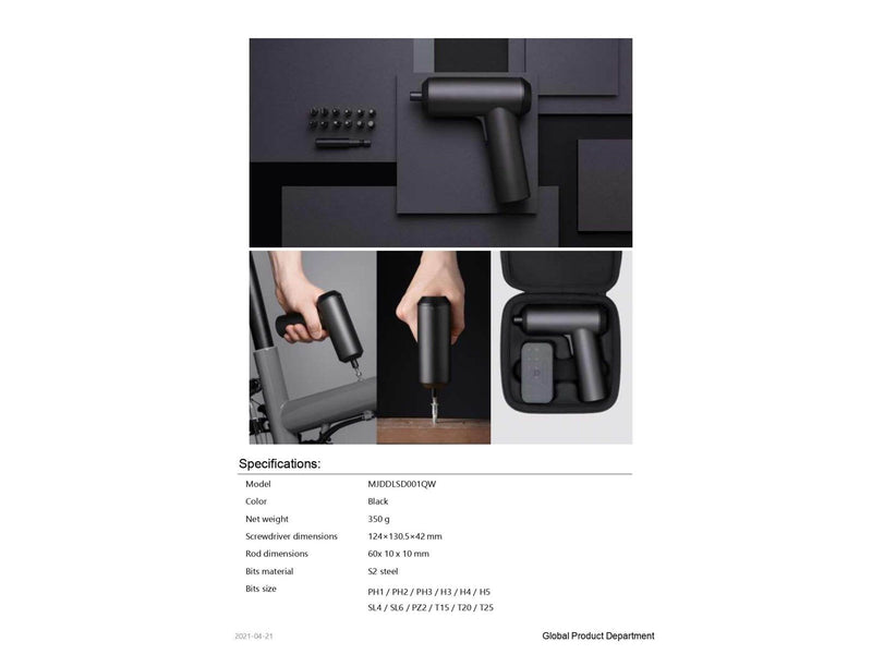 Xiaomi Mi Cordless Screwdriver