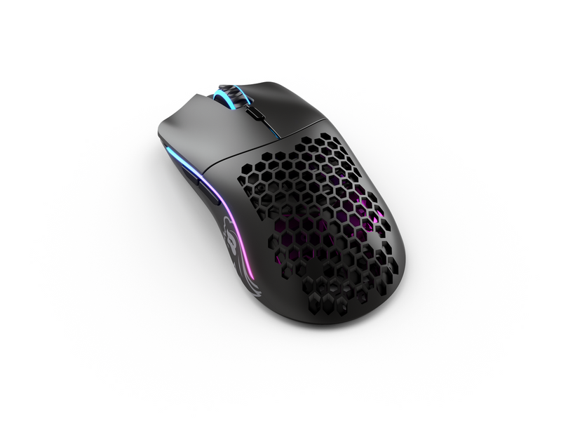 Glorious Model O Wireless - Matte Black - Gaming Maus (Schwarz mit RGB)