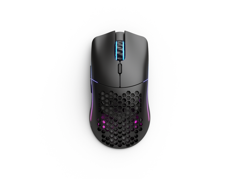 Glorious Model O Wireless - Matte Black - Gaming Maus (Schwarz mit RGB)
