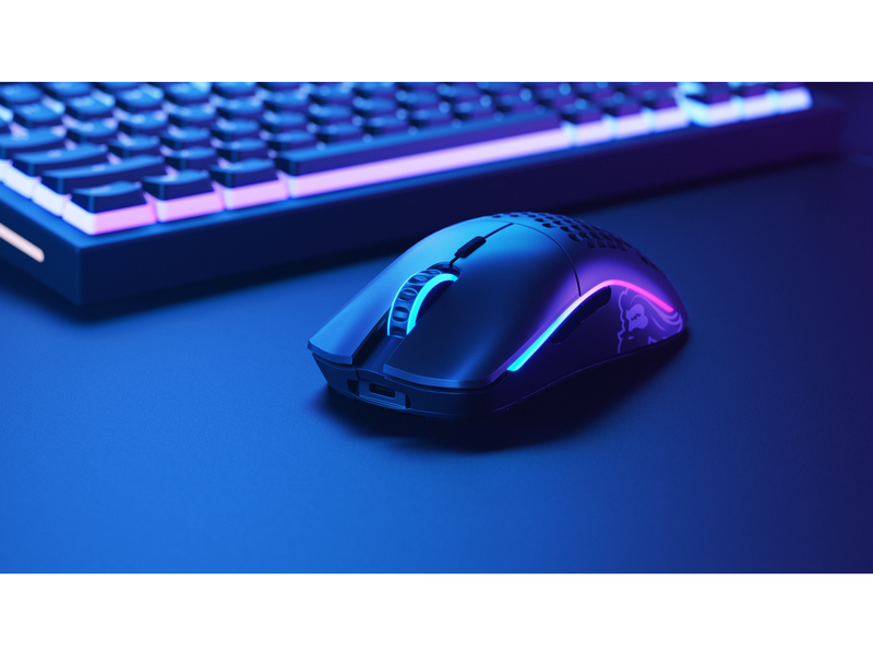 Glorious Model O Wireless - Matte Black - Gaming Maus (Schwarz mit RGB)