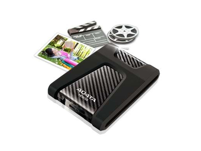 A-Data DashDrive Durable HD650 - Extern Festplatte - 2TB - Schwarz