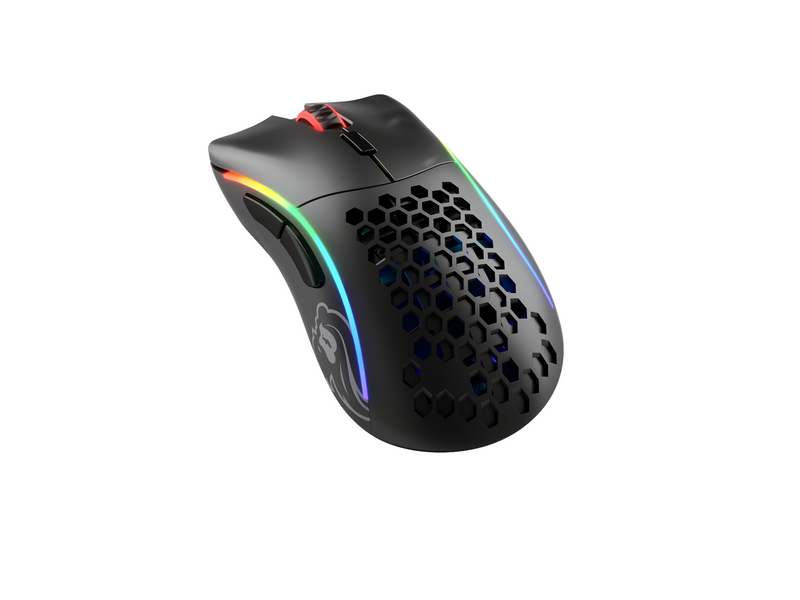 Glorious Model D Wireless - Matte Black - Gaming Maus (Schwarz mit RGB)