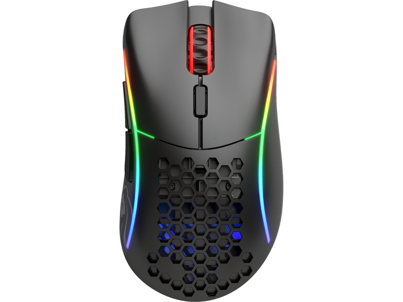 Glorious Model D Wireless - Matte Black - Gaming Maus (Schwarz mit RGB)