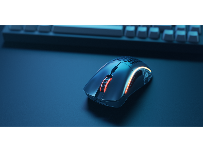 Glorious Model D Wireless - Matte Black - Gaming Maus (Schwarz mit RGB)
