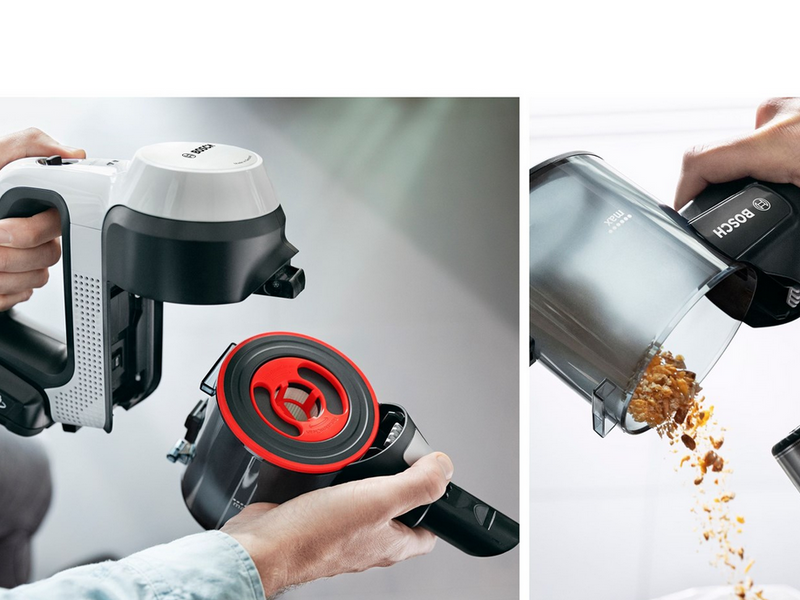Bosch 2-in-1 Staubsauger Unlimited Series 7 BBS711W