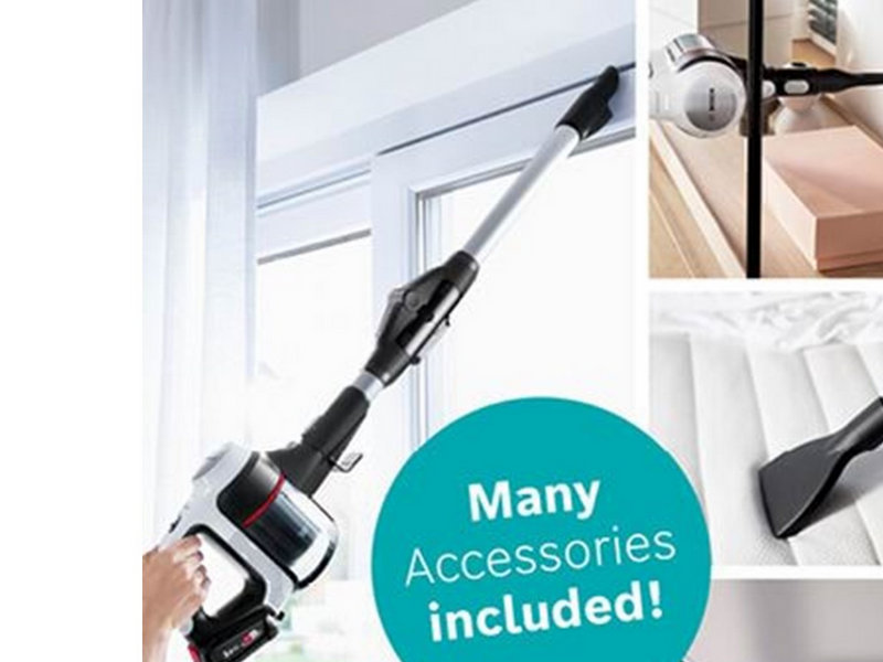 Bosch 2-in-1 Staubsauger Unlimited Series 7 BBS711W