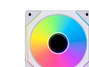 Lian Li UNI FAN SL-INF 120 White - Gehäuselüfter - 120mm - Weiß mit RGB-Beleuchtung - 29 dBA