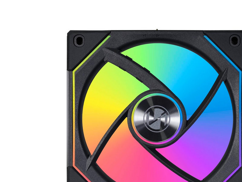 Lian Li UNI FAN SL-INF 120 Black- 3 pack - Gehäuselüfter - 120mm - Schwarz mit RGB LED - 29 dBA