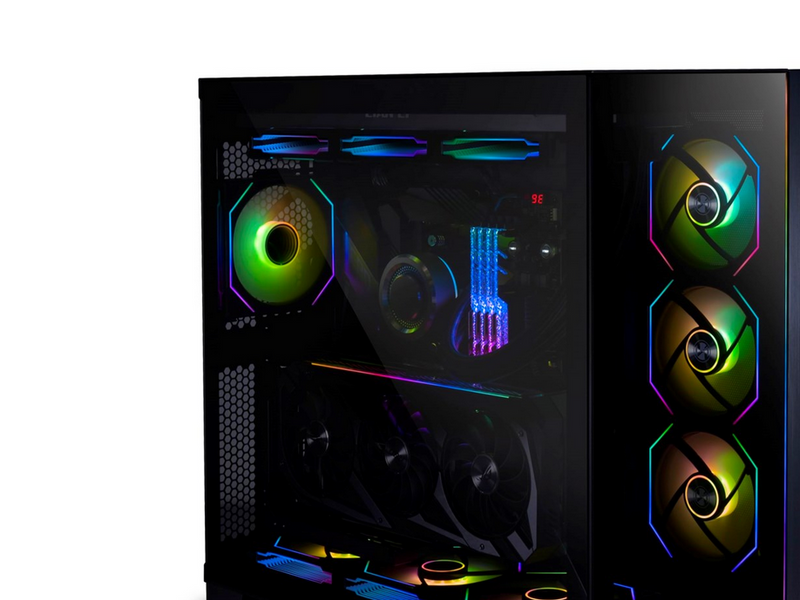 Lian Li UNI FAN SL-INF 120 Black- 3 pack - Gehäuselüfter - 120mm - Schwarz mit RGB LED - 29 dBA