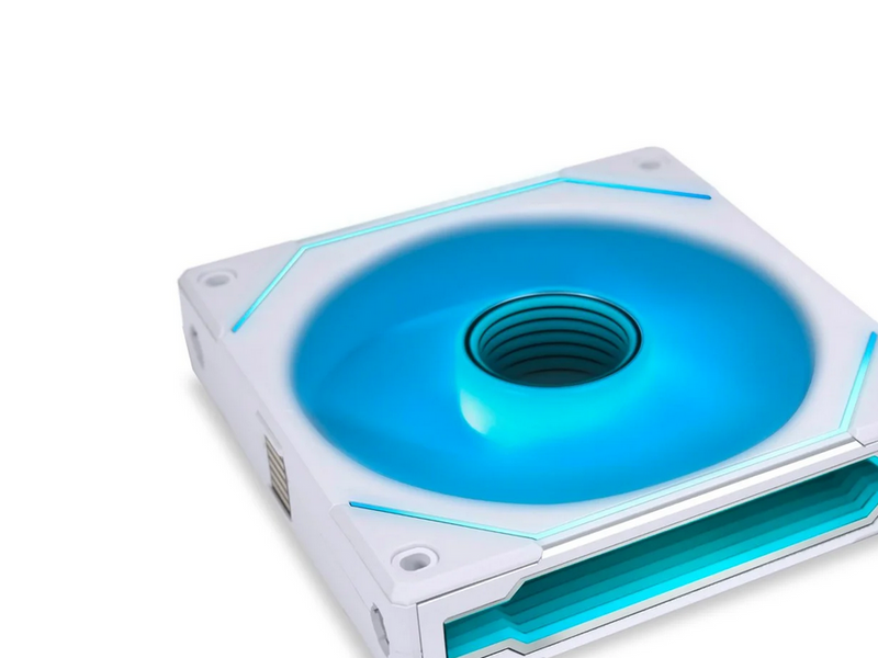 Lian Li UNI FAN SL-INF 120 White - 3 pack - Gehäuselüfter - 120mm - Weiß mit RGB-Beleuchtung - 29 dBA