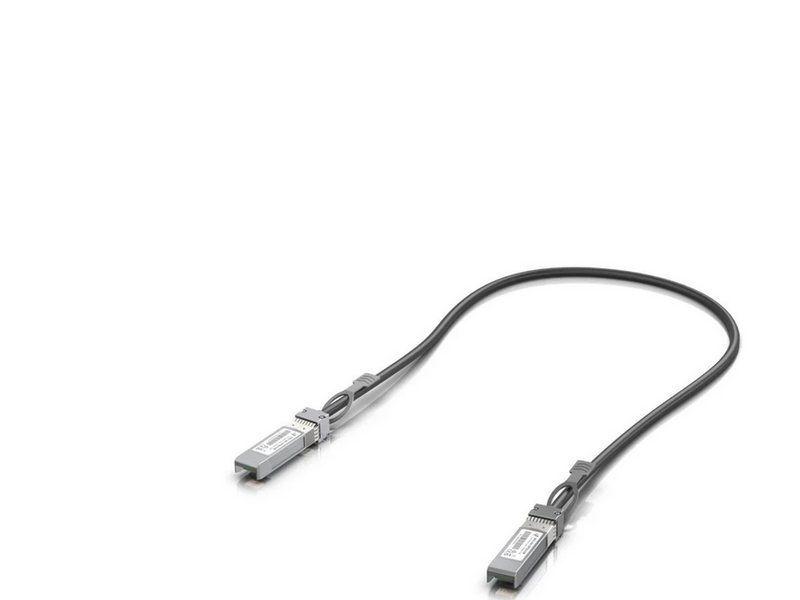 Ubiquiti UACC-DAC-SFP28-0.5M 25 Gbps Direct Attach Cable 0.5M - Schwarz - 0.5m