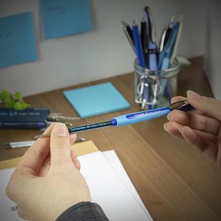 Schneider Slider Rave Kugelschreiber - blau