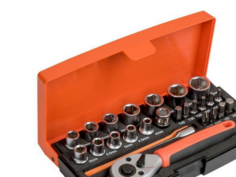 BAHCO SL25 25 Piece Socket Set