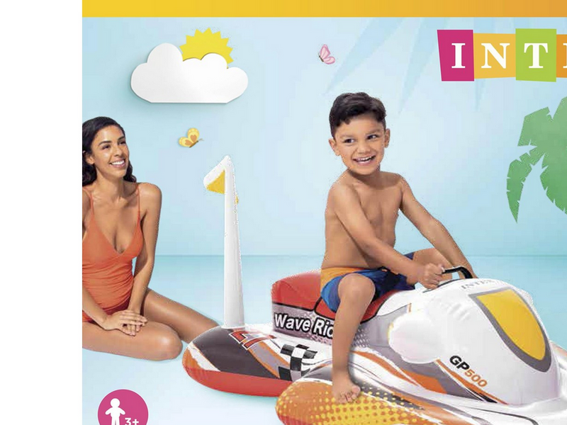 Intex Wave Rider Reittier 137x77cm
