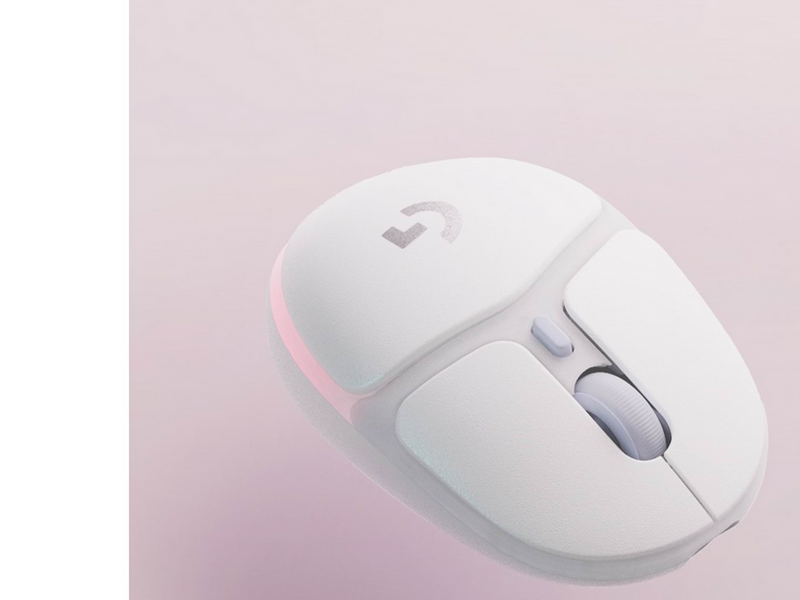 Logitech G705 Wireless mouse - Aurora collection - Gaming Maus (Weiß mit RGB Licht)