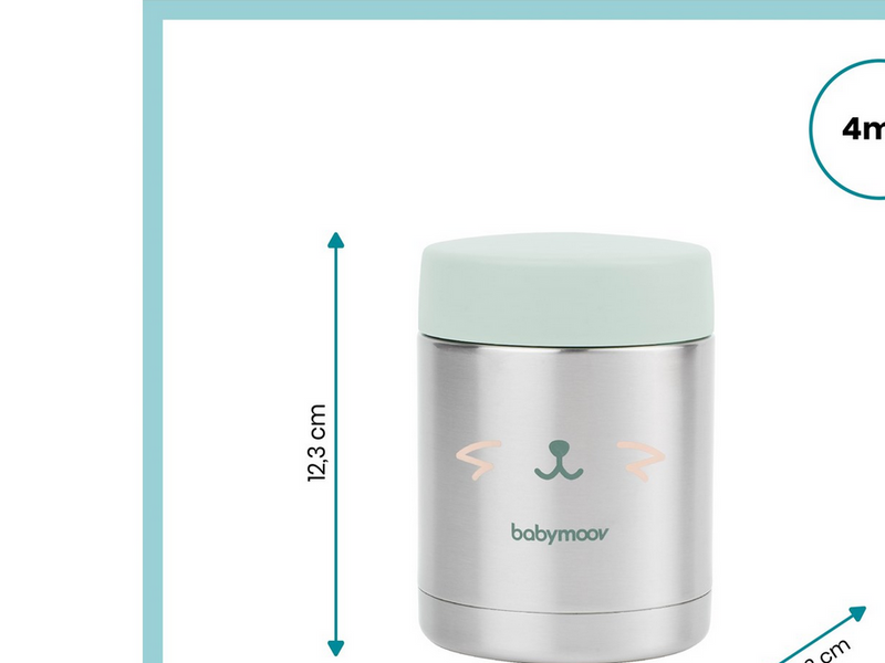 Babymoov EAT'S ISY Stainless Steel Container