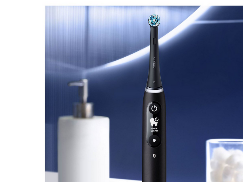 Oral-B Elektrische Zahnbürste iO6 Duo Pack Black Lava/Pink Sand - 2 handles