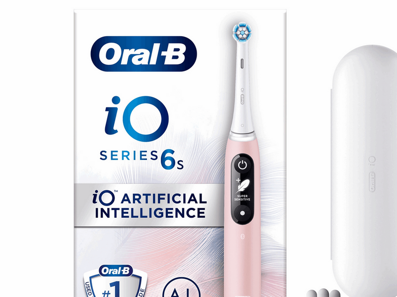 Oral-B Elektrische Zahnbürste iO6S Pink Sand Sensitive