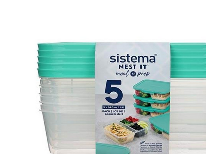 Sistema Frischhaltedosen Nest It 5 Stück 1.9L