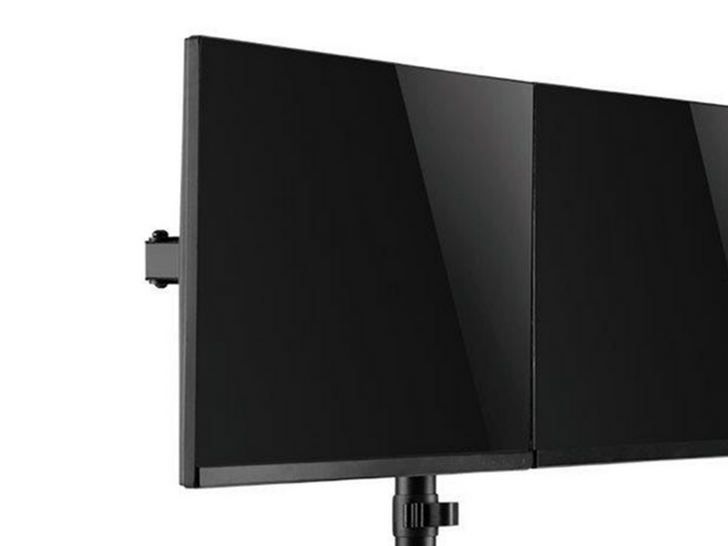 LogiLink Dual monitor stand 17–32" steel arm length: each 390 mm