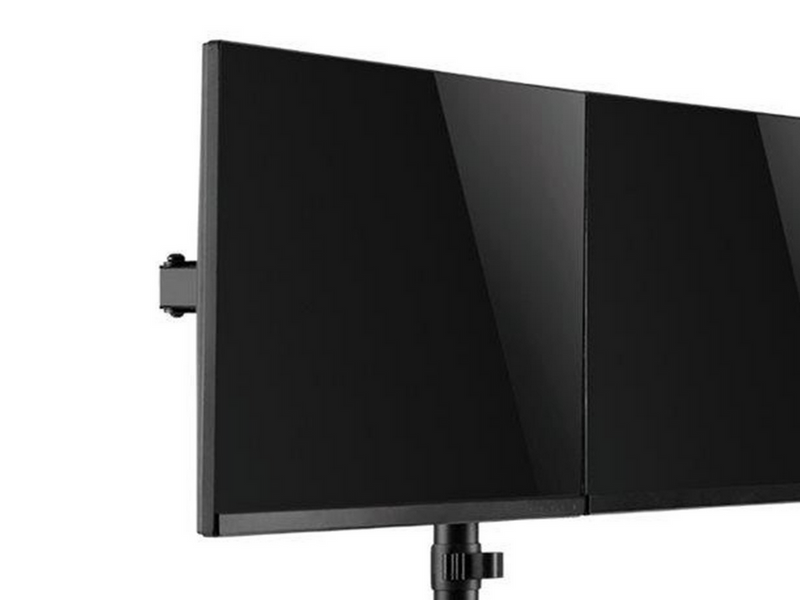 LogiLink Dual monitor stand 17–32" steel arm length: each 390 mm