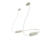 Sony WI-C100 - Wireless In-ear Headphones - Beige
