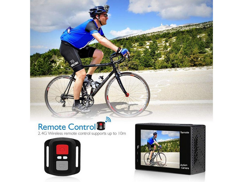 Akaso Brave 4 Ultra HD 4K Wifi Action Camera With Digital Zoom