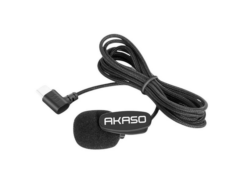 Akaso USB-C microphone for Brave 7 and Brave 8