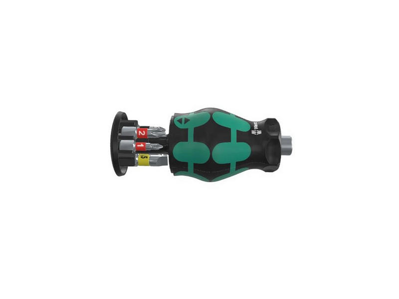 Wera Kraftform Kompakt Stubby magazine 2 6 pieces