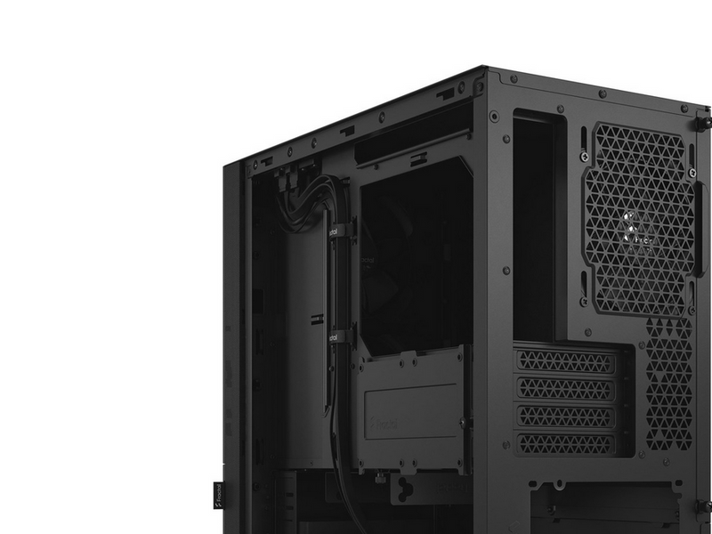 Fractal Design Pop Mini Silent - Black Solid - Gehäuse - Miditower - Schwarz